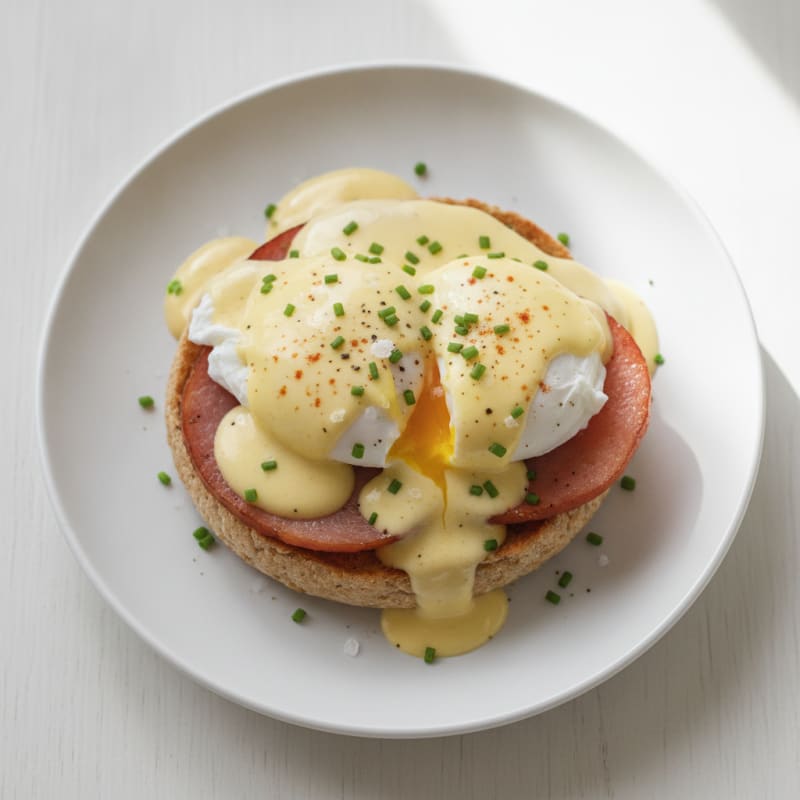Classic Eggs Benedict with Hollandaise