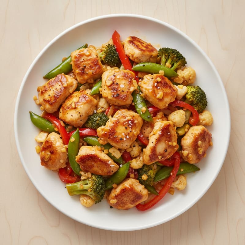 Orange Glazed Chicken Stir-Fry