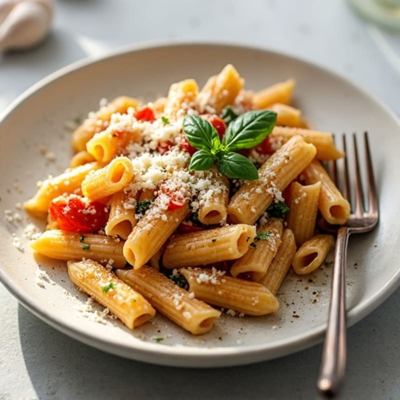 Creamy Sun-Dried Tomato Chicken Pasta Bake