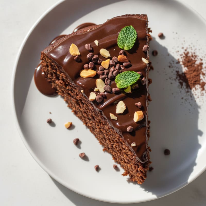 Decadent High-Protein Chocolate Fudge Cake