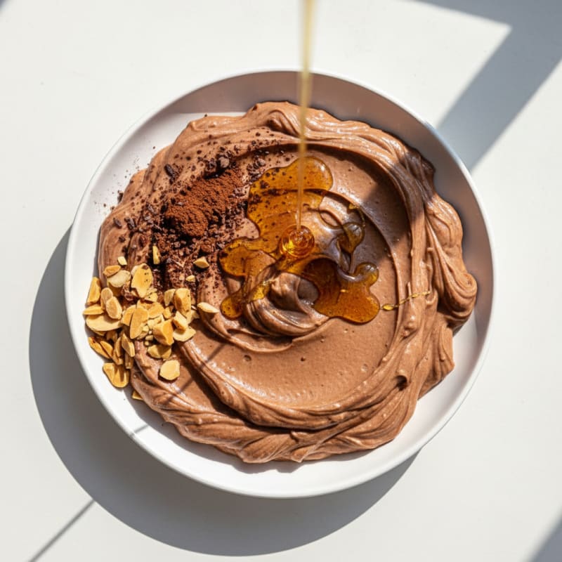 Silky Chocolate Protein Pudding