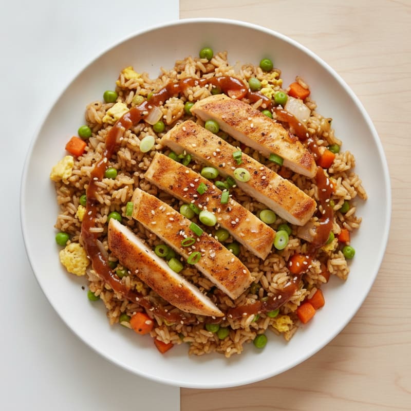 Chicken Fried Rice Skillet