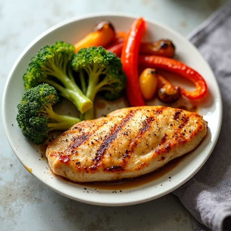Sheet Pan Roasted Chicken and Crispy Vegetables