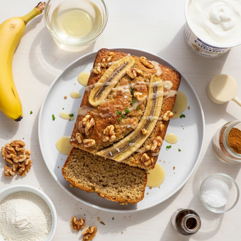 Protein-Packed Banana Nut Bread