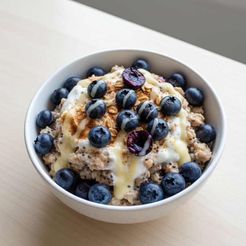 Blueberry Vanilla Overnight Oats