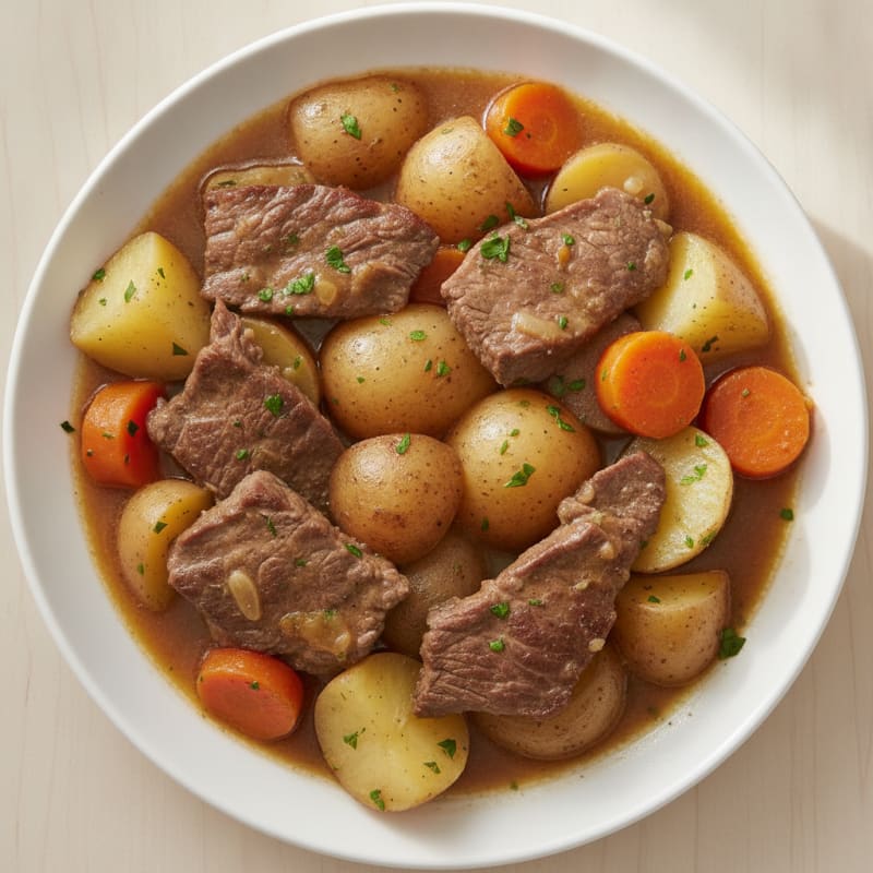 Braised Beef with Yukon Gold Potatoes