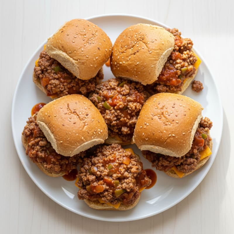 Classic Sloppy Joe Beef Sliders