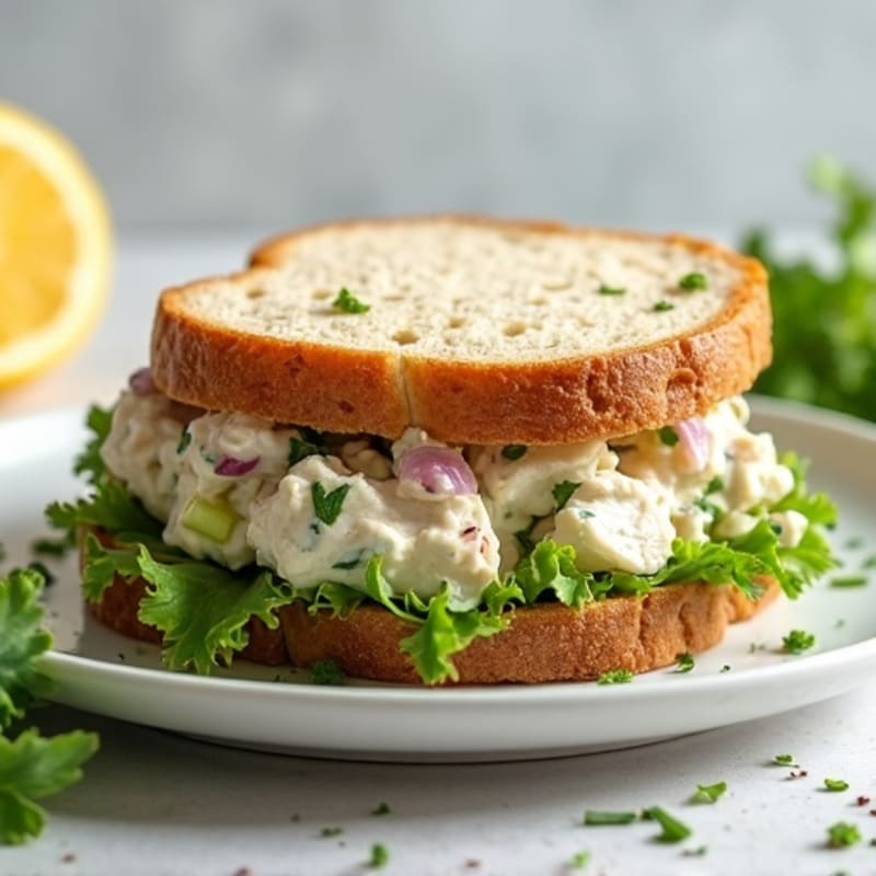 Fresh Herb Chicken Salad Sandwich