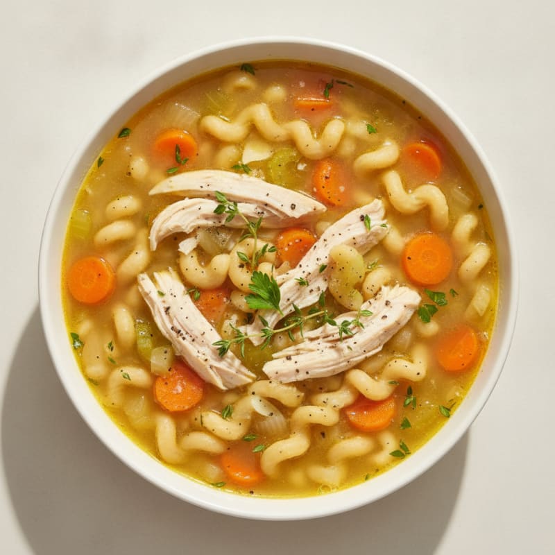 Homestyle Chicken Noodle Soup