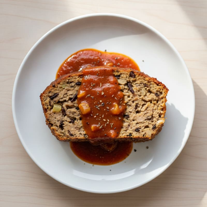 Turkey and Wild Rice Meatloaf
