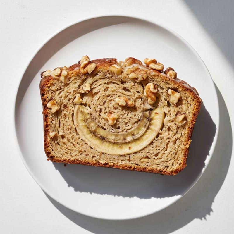 Banana Protein Bread with Walnuts