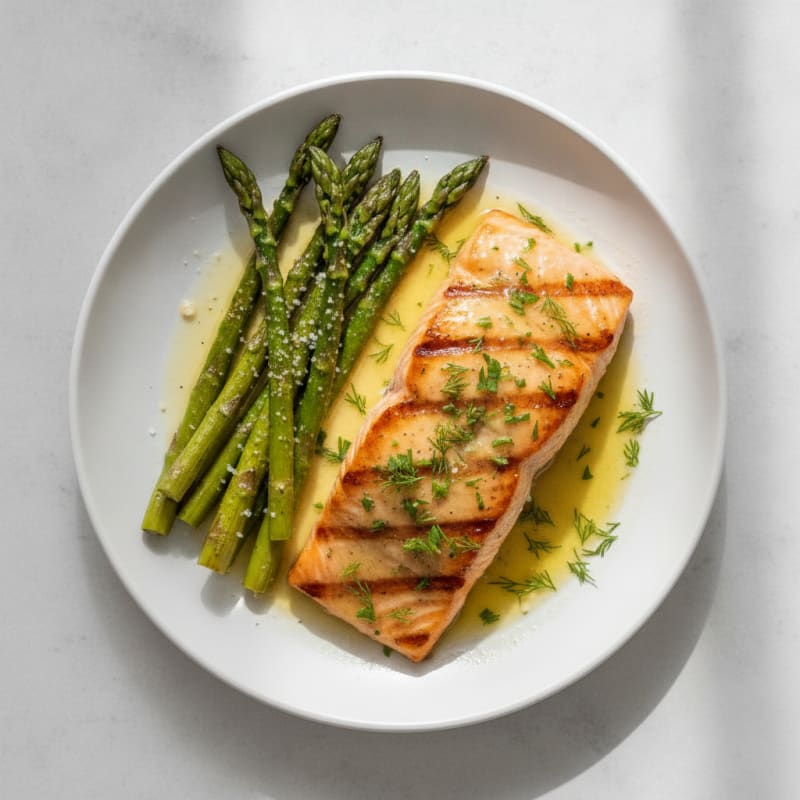 Lemon Herb Grilled Salmon