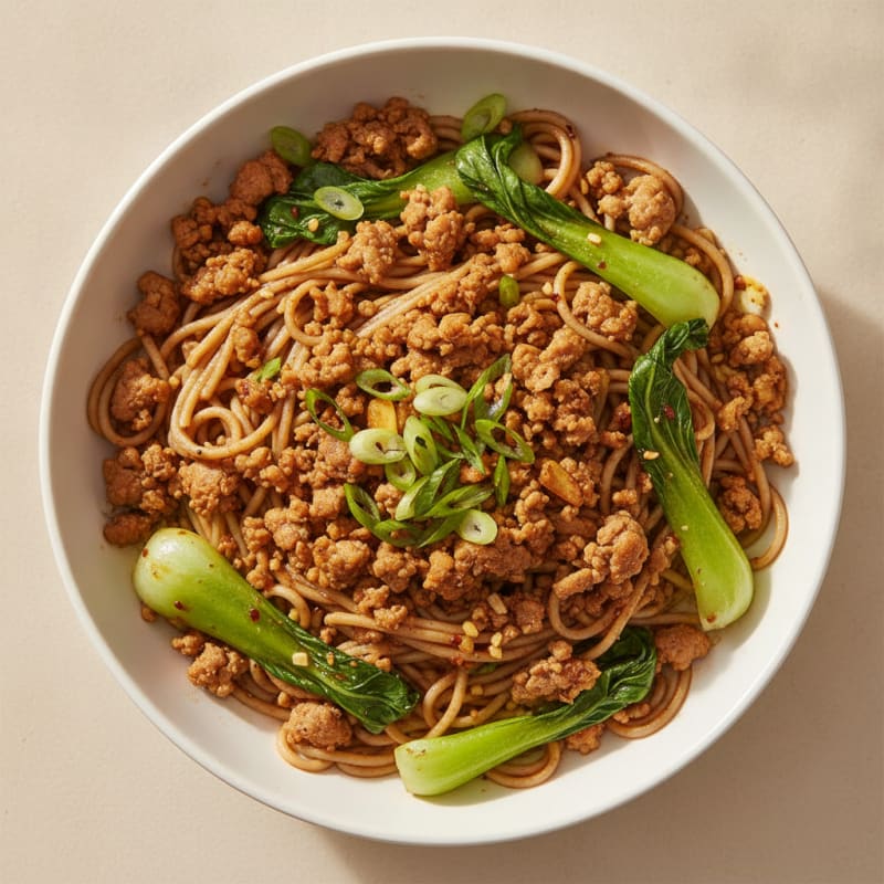 Sichuan Chili Pork Dan Dan Noodles