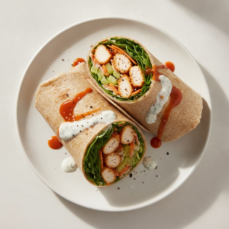 Buffalo Ranch Chicken Wrap