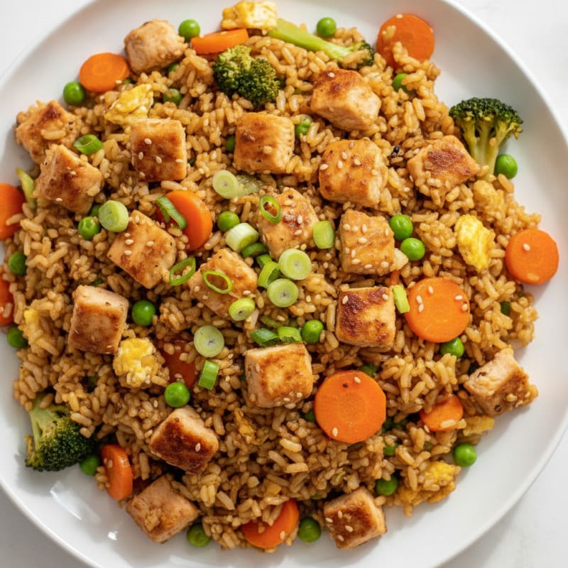 Chicken and Vegetable Fried Rice