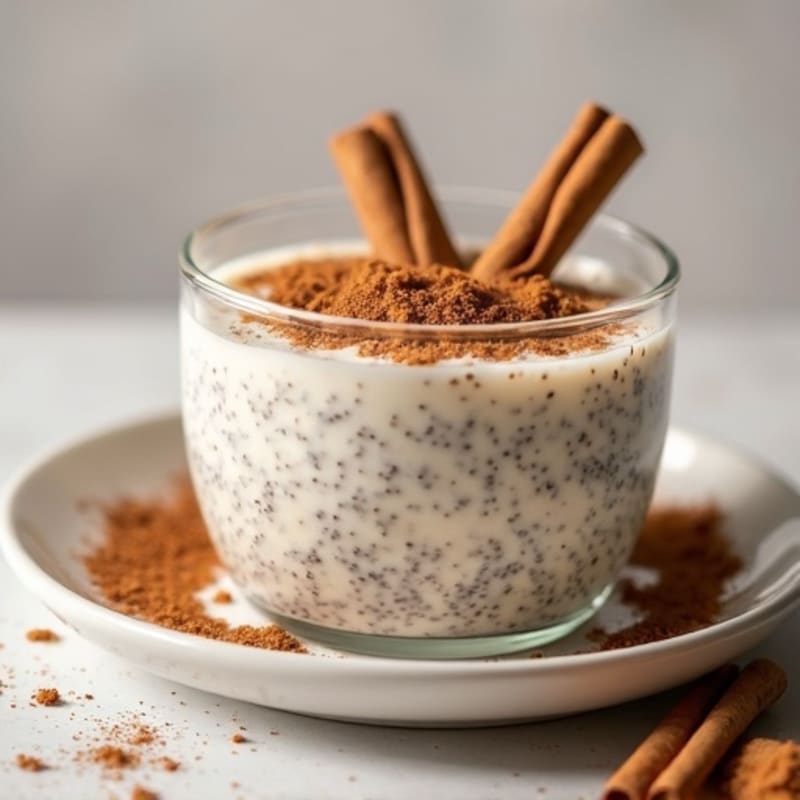Cinnamon-Vanilla Protein Chia Pudding