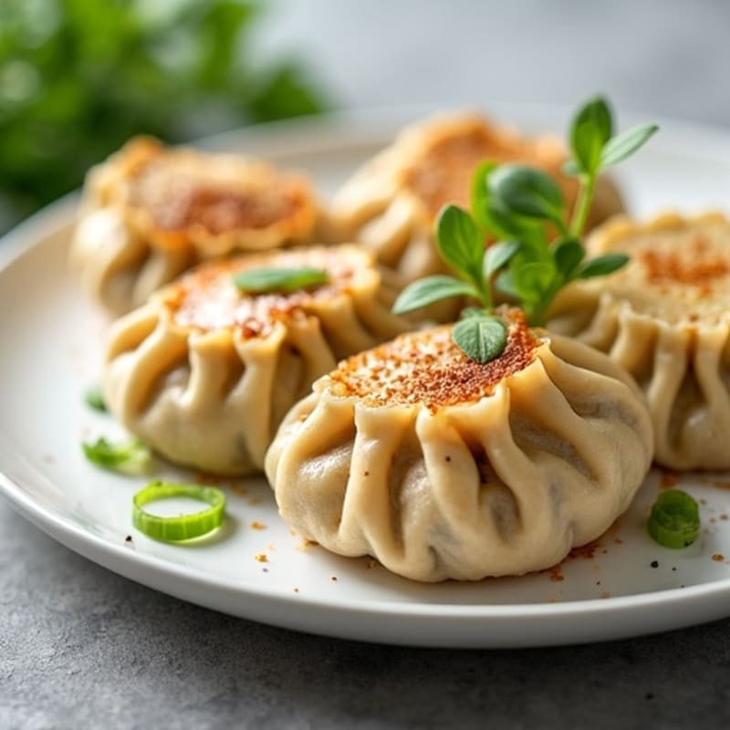 Lightened-Up Chicken and Cauliflower Dumplings