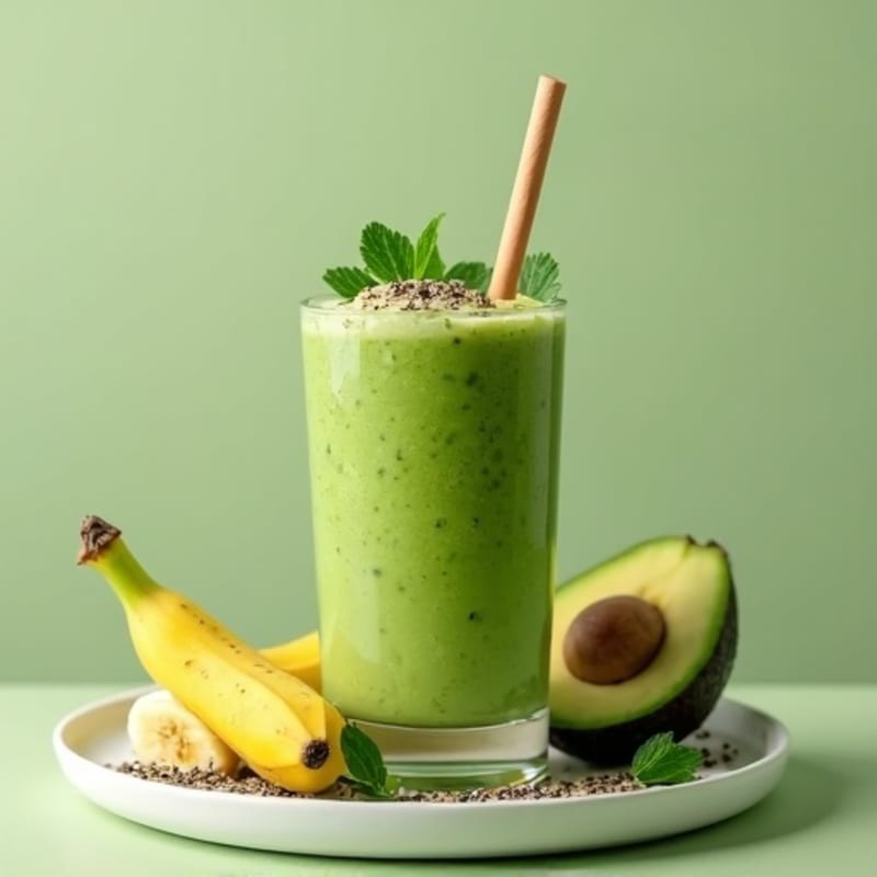 Creamy Green Detox Smoothie
