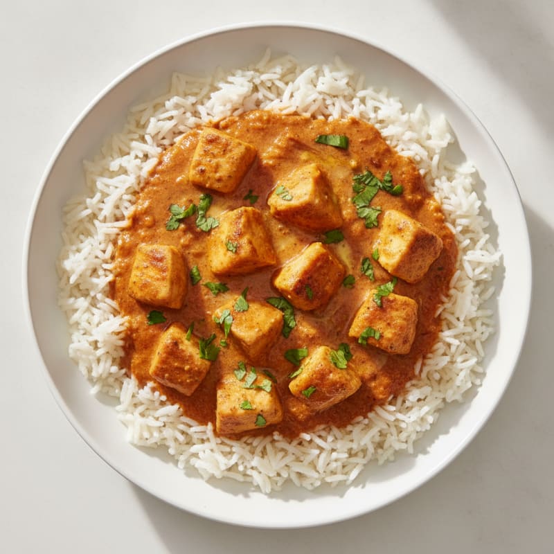 Spiced Butter Chicken with Basmati Rice