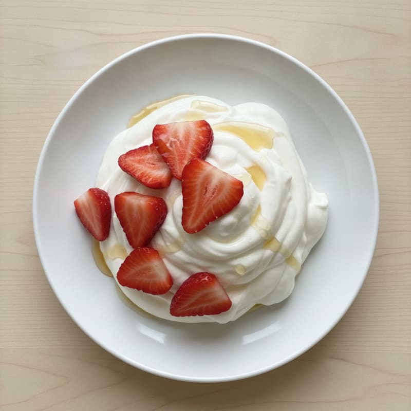 Silky Greek Yogurt Protein Mousse with Berries
