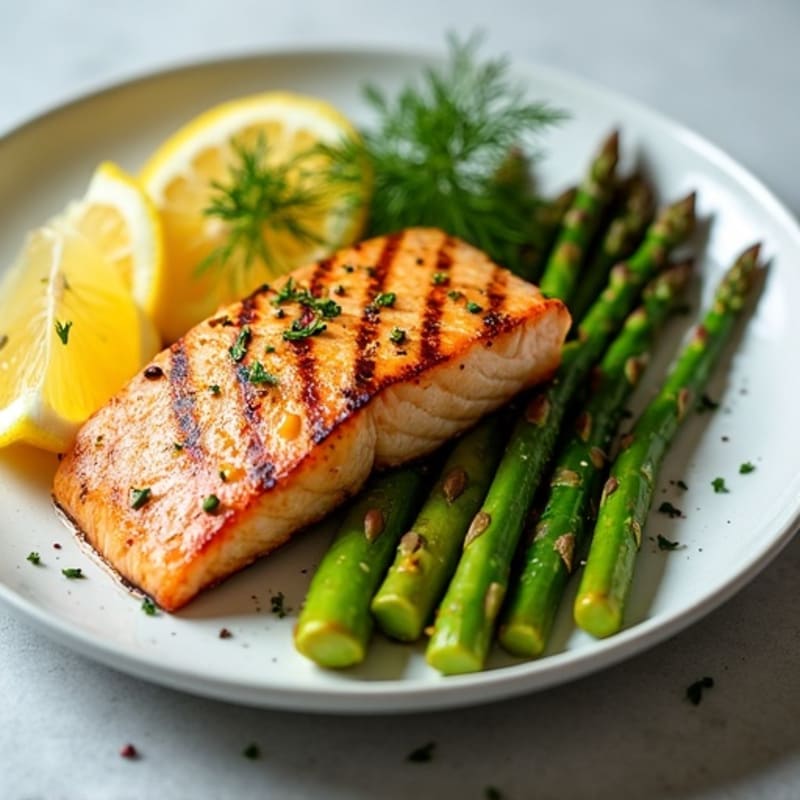 Lemon Herb Grilled Salmon