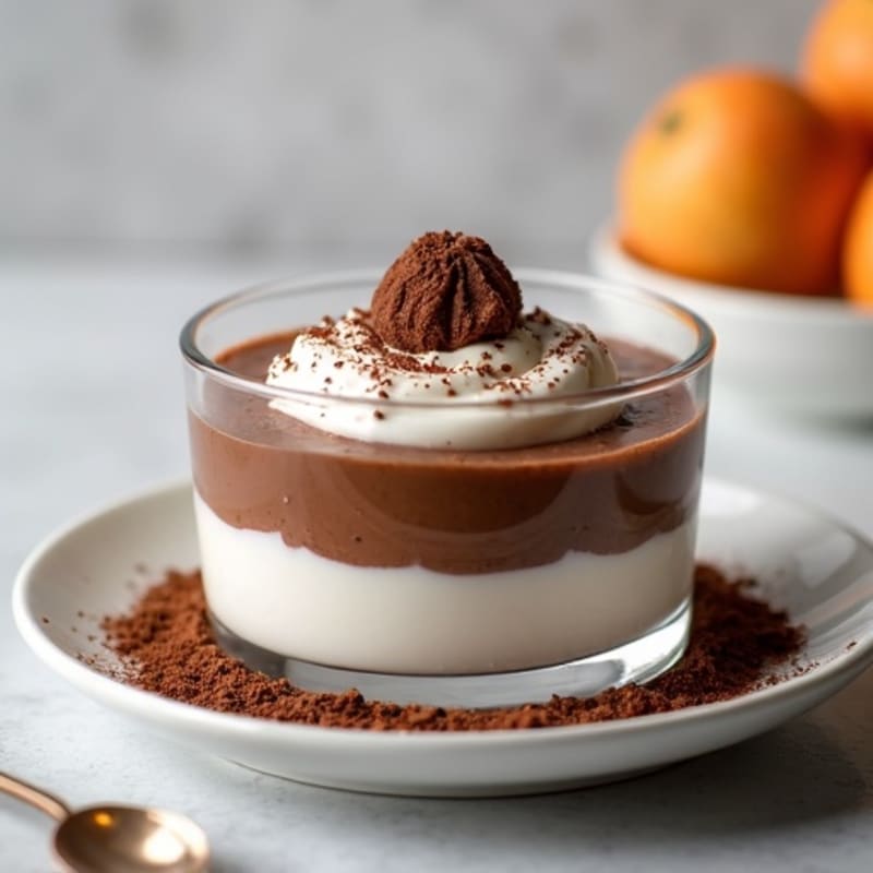 Greek Yogurt Chocolate Protein Pudding