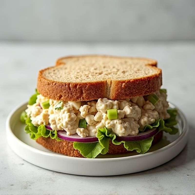 High Protein Tuna Salad Sandwich