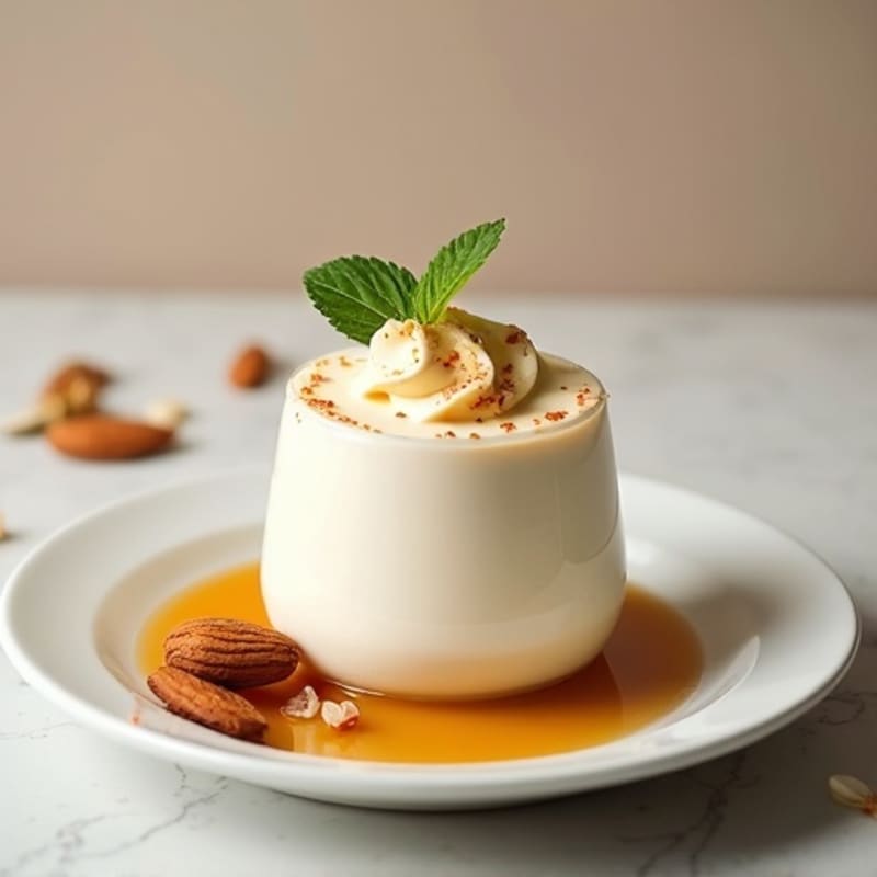 Creamy Greek Yogurt Protein Mousse with Almond Butter