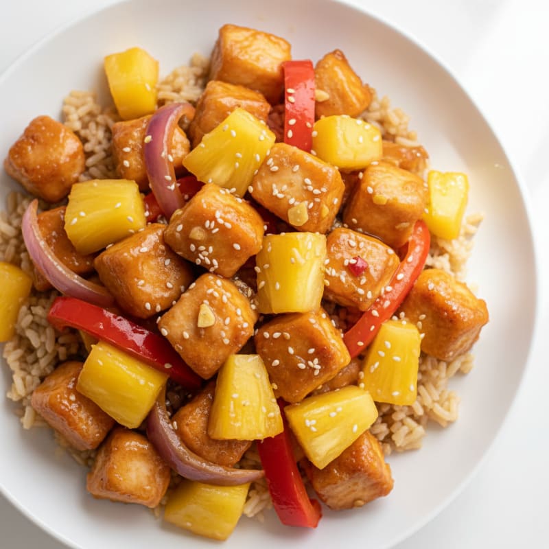 Sweet and Sour Chicken with Pineapple