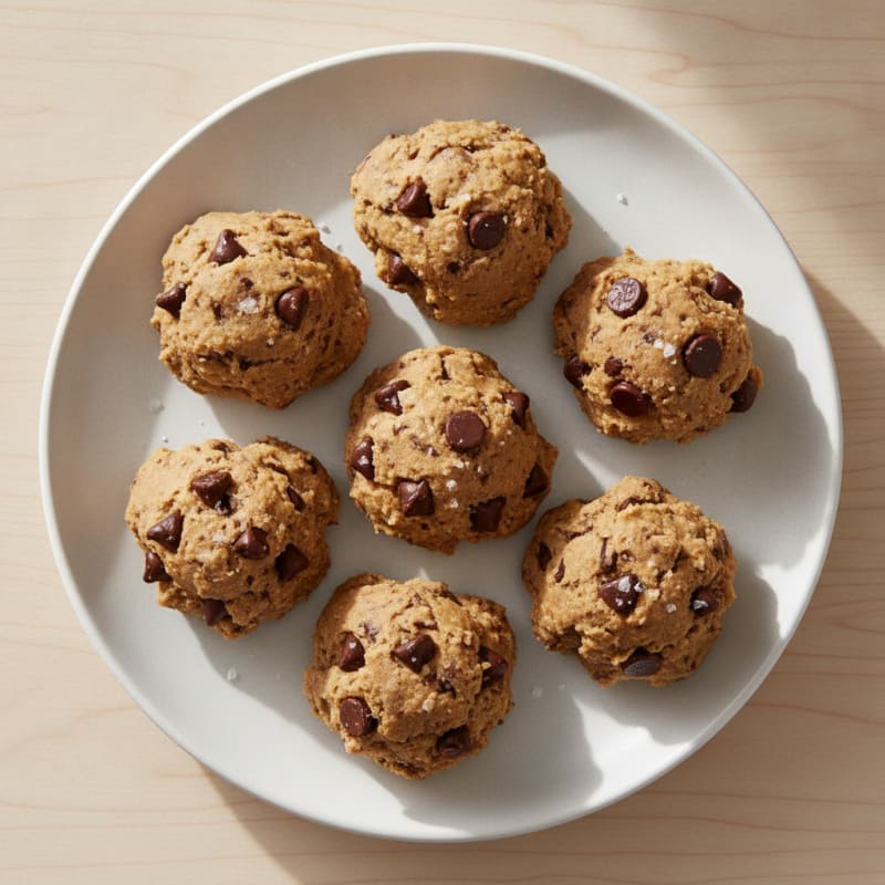 No-Bake Chocolate Chip Protein Bites