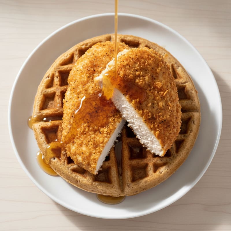 Golden Chicken & Waffles