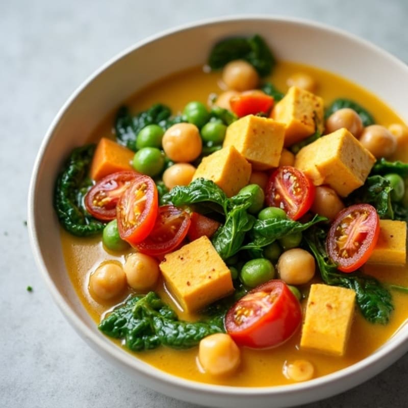 Creamy Coconut Chickpea Curry Stew