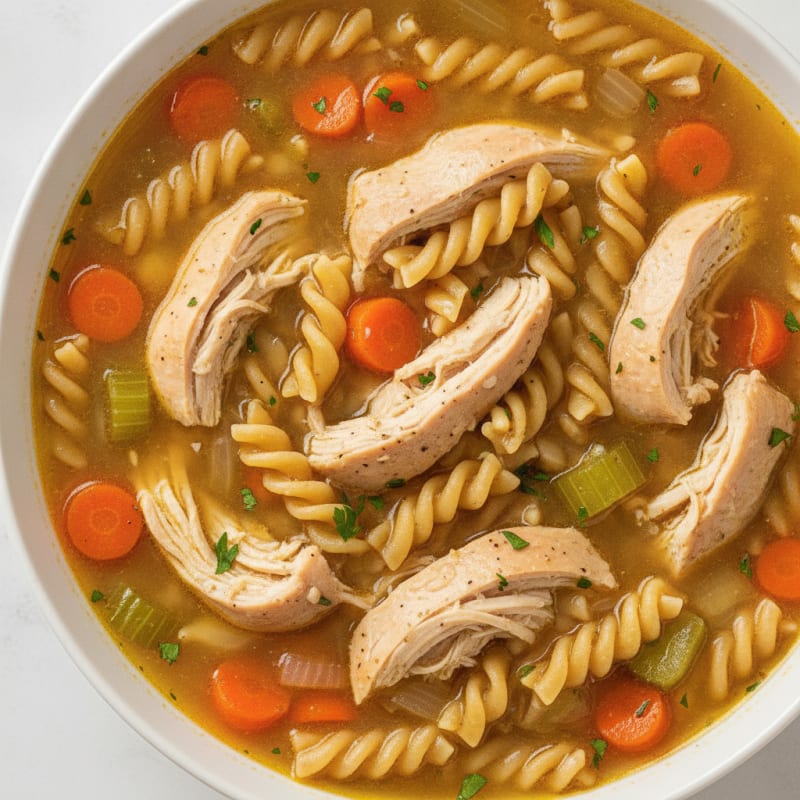 Hearty Chicken Noodle Soup