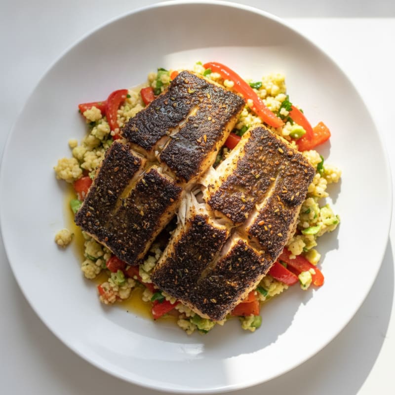 Cajun Blackened Catfish