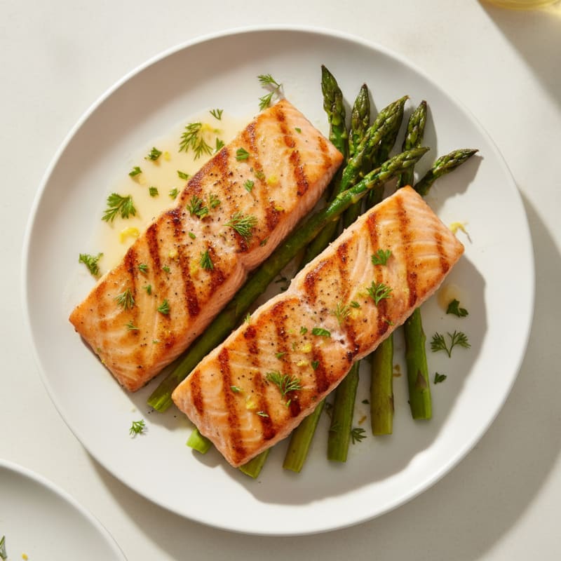 Lemon Herb Grilled Salmon