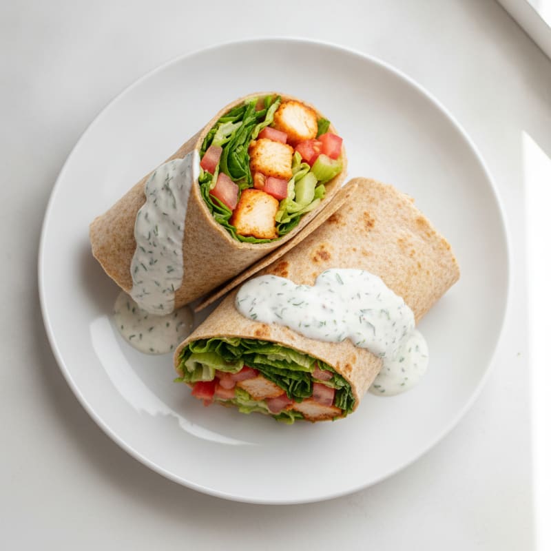 Buffalo Ranch Chicken Wrap