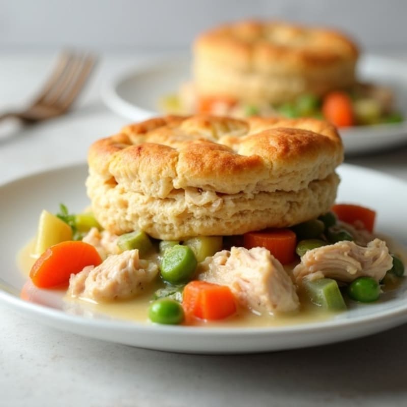 Creamy Chicken and Vegetable Pot Pie
