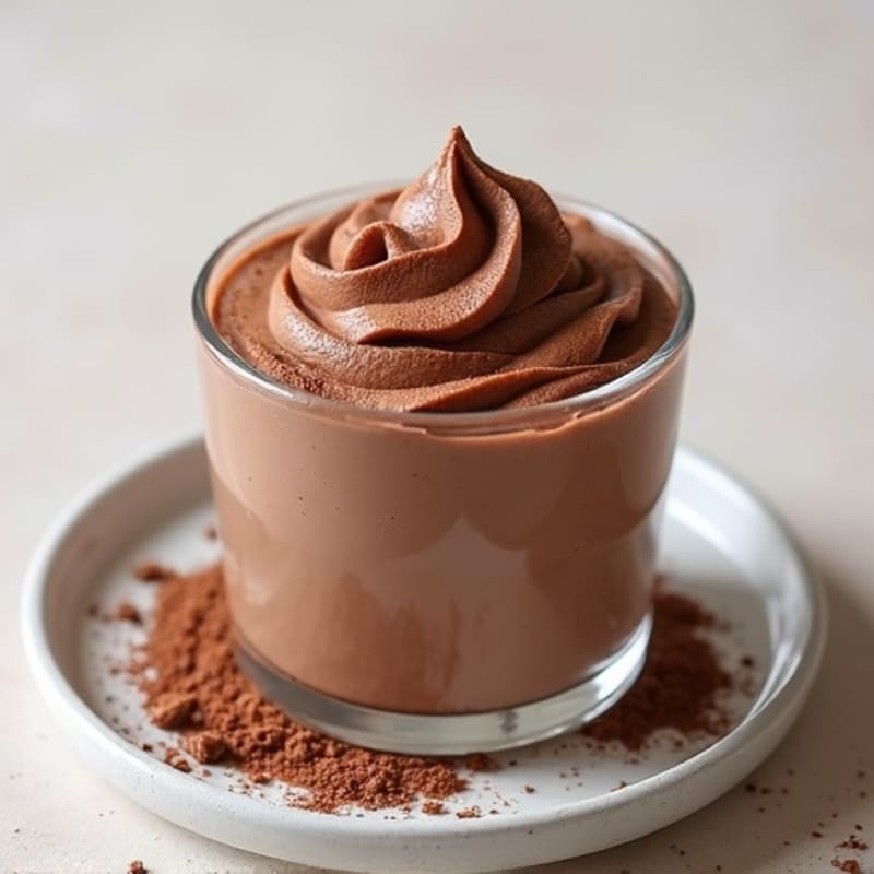 Creamy Chocolate Protein Mousse