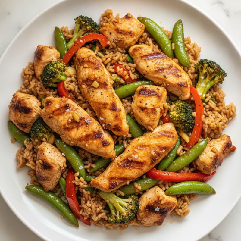 Chicken and Vegetable Stir-Fry