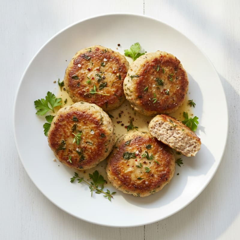 Savory Baked Turkey Sausage Patties