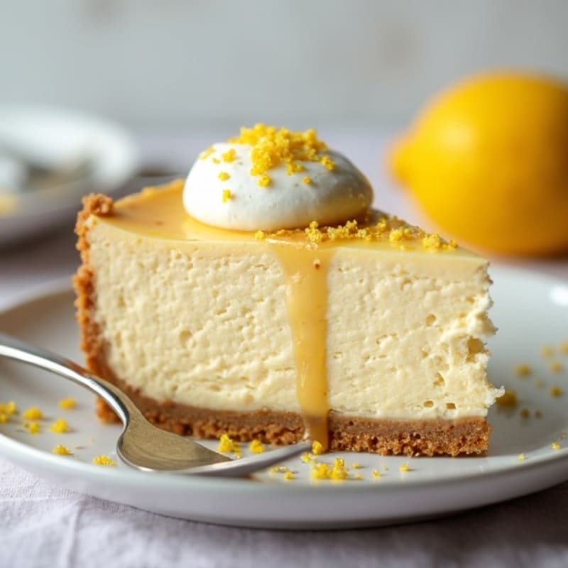 Creamy Greek Yogurt Protein Cheesecake