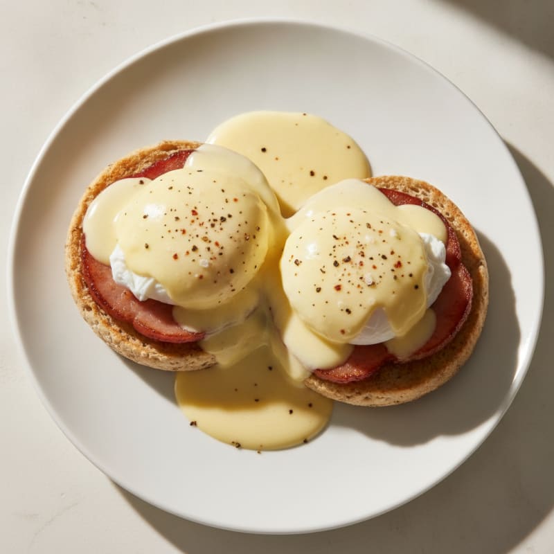 Classic Eggs Benedict with Hollandaise