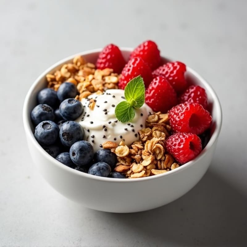 Crunchy Greek Yogurt Power Bowl