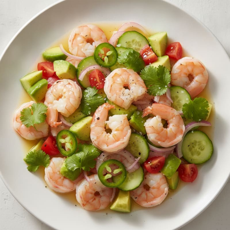 Citrus-Marinated Shrimp Ceviche