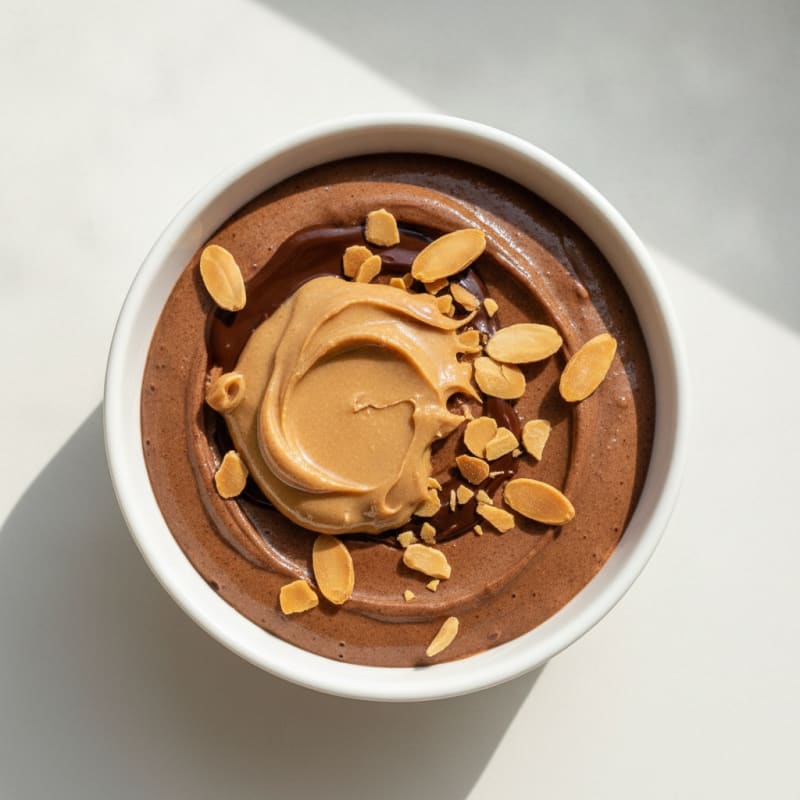 Silky Chocolate Protein Pudding with Greek Yogurt