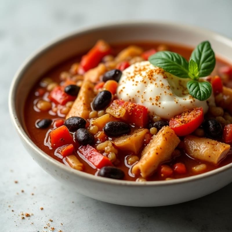 Hearty Healthy Chicken Chili