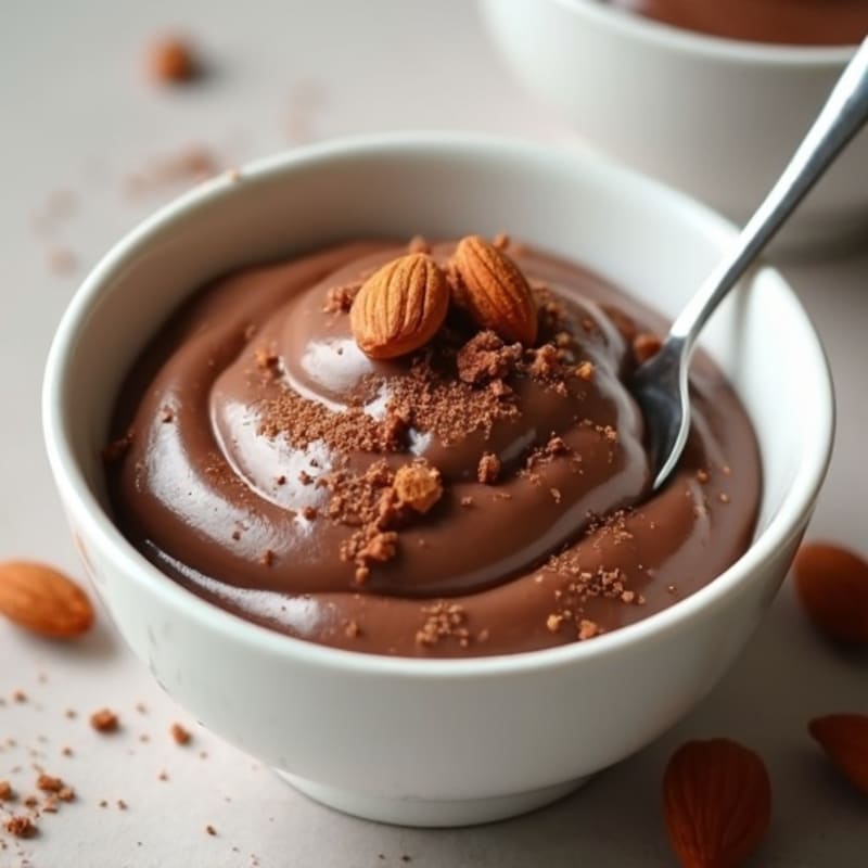 High-Protein Greek Yogurt Chocolate Pudding
