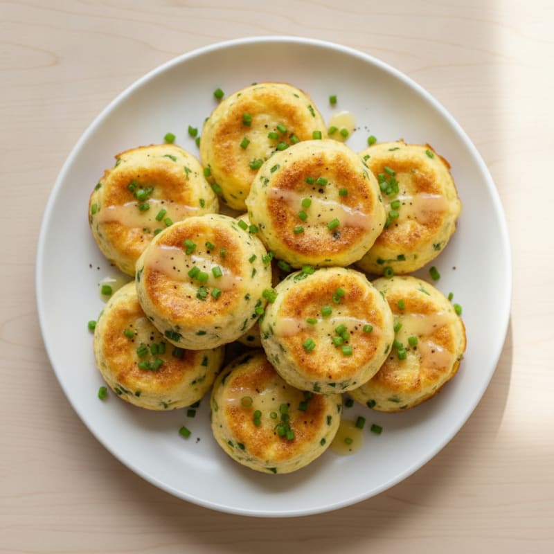 Cheesy Cottage Cheese Egg Bites
