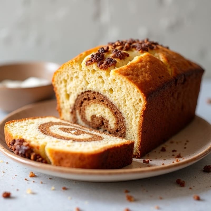 Protein-Packed Almond Flour Cinnamon Swirl Bread