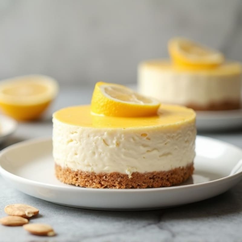 Creamy Greek Yogurt Protein Cheesecake